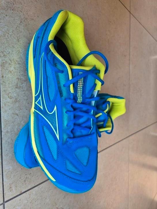 Nieuw Mizuno Padel Break Shot 4 schoenen maat 44 blauw-groen, Sport en Fitness, Padel, Nieuw, Padelschoenen, Ophalen of Verzenden