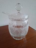 Antieke Kristallen Bowlpot met Lepel, Antiek en Kunst, Ophalen