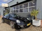 Porsche 997  911 hand geschakeld coupe 2007 zwart 481pk, 4 stoelen, Zwart, Bedrijf, Handgeschakeld