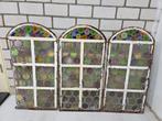 Glas en lood Ramen, Doe-het-zelf en Verbouw, Glas en Ramen, Ophalen, Gevelraam of Ruit, Gebruikt, Minder dan 80 cm