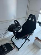 challenge playseat + Logitech G920 - Driving Force Rac Wheel, Ophalen, 1 speler, Racen en Vliegen, Zo goed als nieuw