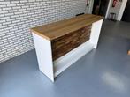 Statafel / Ibiza style / Bijzetstatafel / Bartafel 200 cm, Huis en Inrichting, Ophalen, 123 Barren, Info@123barren.nl, Open Einde 12