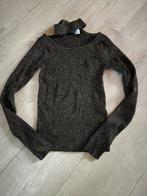 Glitter shirt Lange mouwen H&M maat XS, Overige typen, Zwart, Ophalen of Verzenden, Zo goed als nieuw