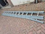 Te koop 3 delige ladder, Doe-het-zelf en Verbouw, Ladders en Trappen, Ophalen, Zo goed als nieuw, 4 meter of meer