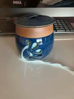 Keramische Wolhouder met Schaar - Handgemaakt, Ophalen of Verzenden