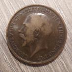 Engelse half penny 1917, Postzegels en Munten, Verzenden, Overige landen, Losse munt