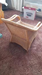 Rieten Stoel, Ophalen, Gebruikt, Bruin, Vintage