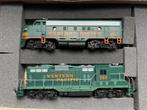 Athearn Western Pacific set, Overige merken, Gelijkstroom, Verzenden, Analoog