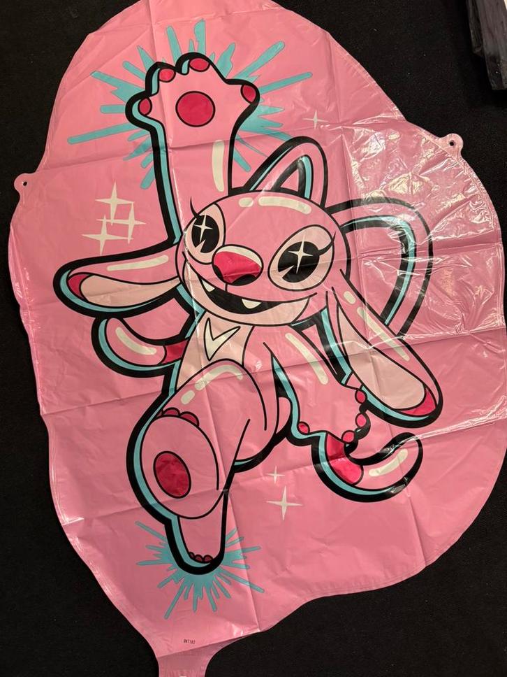 Angel folie ballon (Stitch thema), Hobby en Vrije tijd, Feestartikelen, Nieuw, Versiering, Verjaardag, Ophalen of Verzenden