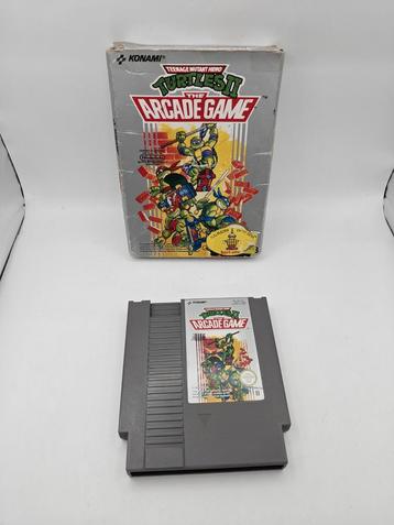 Turtles II the arcade game NES boxed beschikbaar voor biedingen