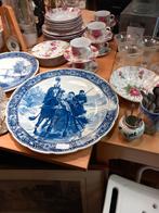 Mooie delftsblauwe bord prijs € 12.50, Antiek en Kunst, Antiek | Servies compleet, Ophalen of Verzenden