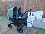 Bugaboo Donkey 5 Duo Overcompleet  *Forest green*, Kinderen en Baby's, Kinderwagens en Combinaties, Kinderwagen, Gebruikt, Bugaboo