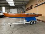 Stevige Kielboottrailer, Watersport en Boten, Boottrailers, Ophalen, Gebruikt, 1500 tot 3000 kg, 6 tot 9 meter
