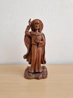 Jezus houten beeld heilig hart icoon, Antiek en Kunst, Ophalen of Verzenden