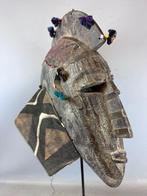 250118 Traditioneel Afrikaans Bambara masker uit Mali., Antiek en Kunst, Kunst | Niet-Westerse kunst, Ophalen of Verzenden
