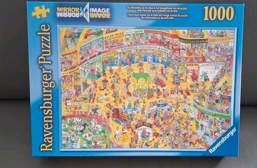 Ravensburger Mirror Image Puzzel 1000 Stukjes, erg leuk!, Ophalen of Verzenden, 500 t/m 1500 stukjes, Zo goed als nieuw