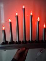 Raam trap kerstverlichting vlam vuur kaars, Ophalen, Zo goed als nieuw