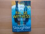 False witness Karin Slaughter 2021, Boeken, Taal | Engels, Ophalen of Verzenden, Zo goed als nieuw