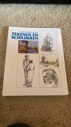 Het complete hobby-handboek, tekenen en schilderen, Ophalen of Verzenden, Zo goed als nieuw, Boek of Gids