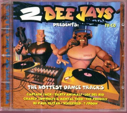 cd van 2 Dee Jays Presents: The Hottest Dance Tracks, Cd's en Dvd's, Cd's | Dance en House, Zo goed als nieuw, Verzenden