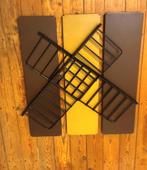 Vintage metalen wandrek stijl tomado, Ophalen