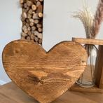 Zelfgemaakte houten hart (verschillende maten), Huis en Inrichting, Woonaccessoires | Overige, Nieuw, Ophalen of Verzenden