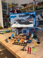 Playmobil Skihut Set - zo goed als nieuw, met doos!, Ophalen of Verzenden, Zo goed als nieuw, Complete set