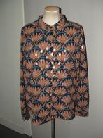 Vila vizino l/s shirt/l blouse maat 36 - goudkleurig motief, Vila, Ophalen of Verzenden, Zo goed als nieuw, Maat 36 (S)