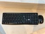Logitech toetsenbord + muis wireless, Computers en Software, Toetsenborden, Toetsenbord en muis-set, Ophalen of Verzenden, Zo goed als nieuw