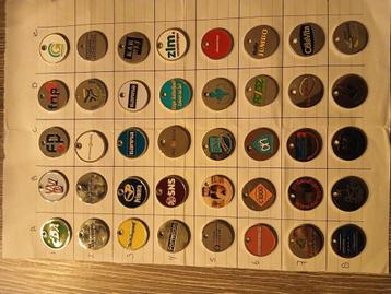 Allerlei winkelwagenmuntjes. beschikbaar voor biedingen