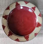 Marokkaanse schaal met koperbeslag, Antiek en Kunst, Antiek | Keramiek en Aardewerk, Ophalen of Verzenden