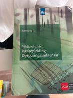 Wettenbundel Opsporingsambtenaar 2019, Ophalen of Verzenden, Gamma, Gelezen, MBO
