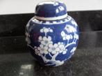 gemberpot chinees blauw wit kersenbloesem kangxi vintage, Ophalen of Verzenden