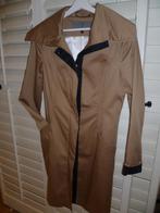 Mart Visser camelkleurige jas met zwarte bies mt 38 NIEUW, Ophalen of Verzenden, Nieuw, Maat 38/40 (M), Zwart