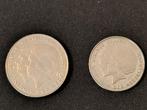 Dubbele Kop Rijksdaalder en Gulden 1980, Postzegels en Munten, Munten | Nederland, Ophalen of Verzenden, Koningin Beatrix, 2½ gulden