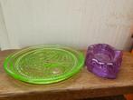 Glass Czechoslovakia retro vintage., Ophalen of Verzenden