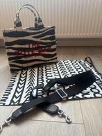 Marc Jacobs The Tote Bag M - Zebra Print, Ophalen of Verzenden, Zo goed als nieuw, Zwart, Handtas