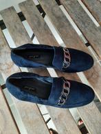 DONKERBLAUWE SUEDE INSTAPPER VAN PAUL GREEN, MAAT 4, Kleding | Dames, Schoenen, Ophalen, Blauw, Instappers, Zo goed als nieuw