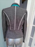 Marccain prachtig jasje grijs kleuren mt 3, Kleding | Dames, Maat 38/40 (M), Ophalen of Verzenden, Zo goed als nieuw, Jasje