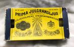 Vintage doosje met 15 kaarsjes prima julgransljus, Antiek en Kunst, Curiosa en Brocante, Ophalen of Verzenden
