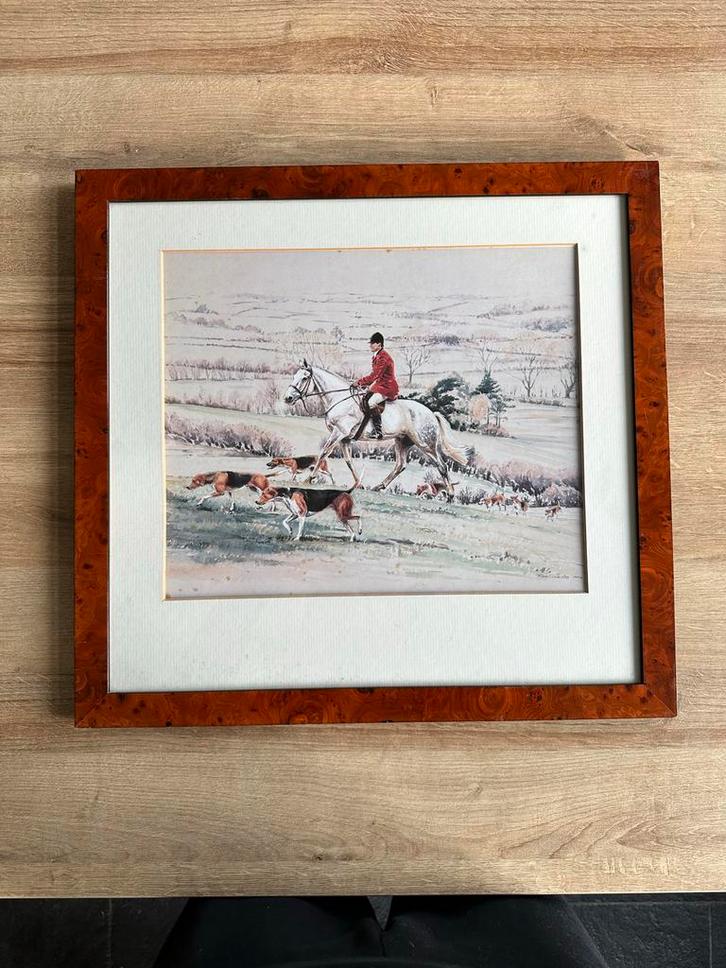 Prachtig Slipjacht schilderij, Antiek en Kunst, Kunst | Tekeningen en Foto's, Ophalen of Verzenden