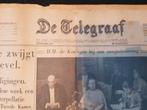 Diverse Orginele kranten  Telegraaf  uit 1938 Zie Foto's!, Verzamelen, Tijdschriften, Kranten en Knipsels, Ophalen of Verzenden