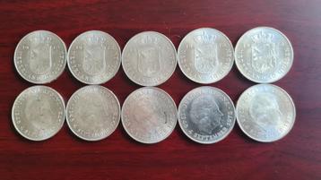10 x Zilveren tientjes 1943 - 1973 beschikbaar voor biedingen