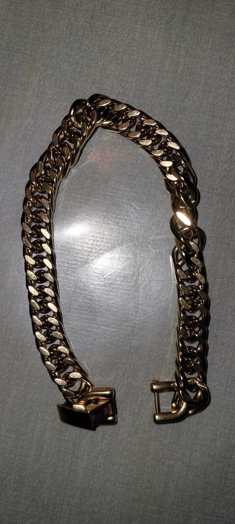 Schakelarmband - Valt Klein, Sieraden, Tassen en Uiterlijk, Armbanden, Nieuw, Staal, Goud, Ophalen of Verzenden