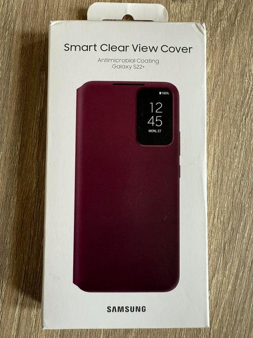 Smart Clear View cover Samsung Galaxy S22+ EF-ZS906CEE, Telecommunicatie, Mobiele telefoons | Hoesjes en Frontjes | Samsung, Nieuw