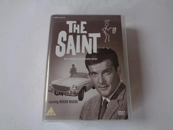 ITV The Saint, the complete monochrome series,18 DVD Set Box, Cd's en Dvd's, Dvd's | Tv en Series, Zo goed als nieuw, Actie en Avontuur