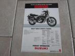 Suzuki GS 850 G brochure folder 1984, Suzuki