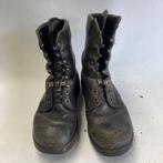 Combat Boots Legerschoenen Legerkisten Zwart Leer Maat 44.5, Gebruikt, Haix, Haix, Schoenen