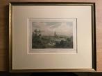gravure AMERSFOORTmet Onze LIeve Vrouwetoren, Antiek en Kunst, Kunst | Etsen en Gravures, Ophalen of Verzenden