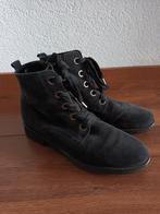 Donkerblauwe laarsjes Gabor maat 41 7,5 7.5 laarzen suede, Blauw, Lage of Enkellaarzen, Gabor, Ophalen of Verzenden